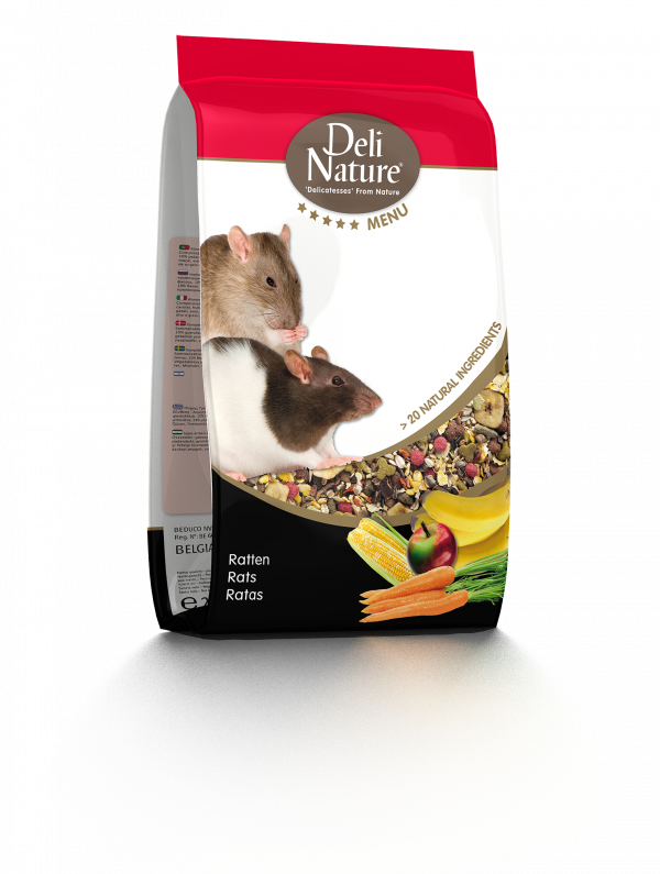 Deli Nature Nager 5*-Menü RATTEN (Obst) 2,5 kg