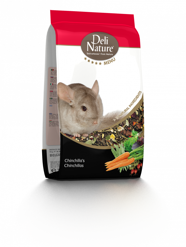 Deli Nature Nager 5*-Menü CHINCHILLA (Hagebutte) 2,5 kg