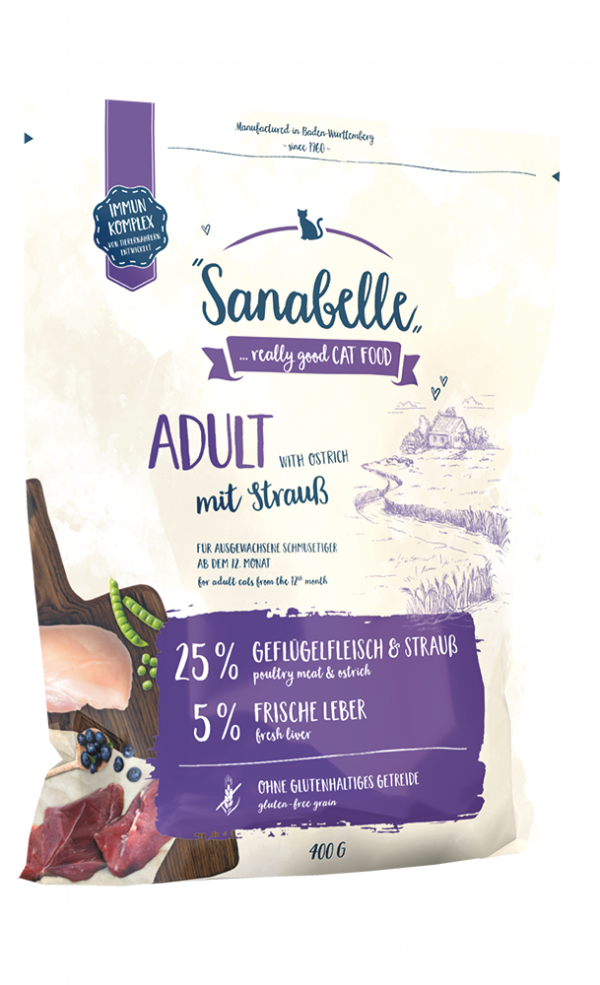 Sanabelle Adult Strauß 400g