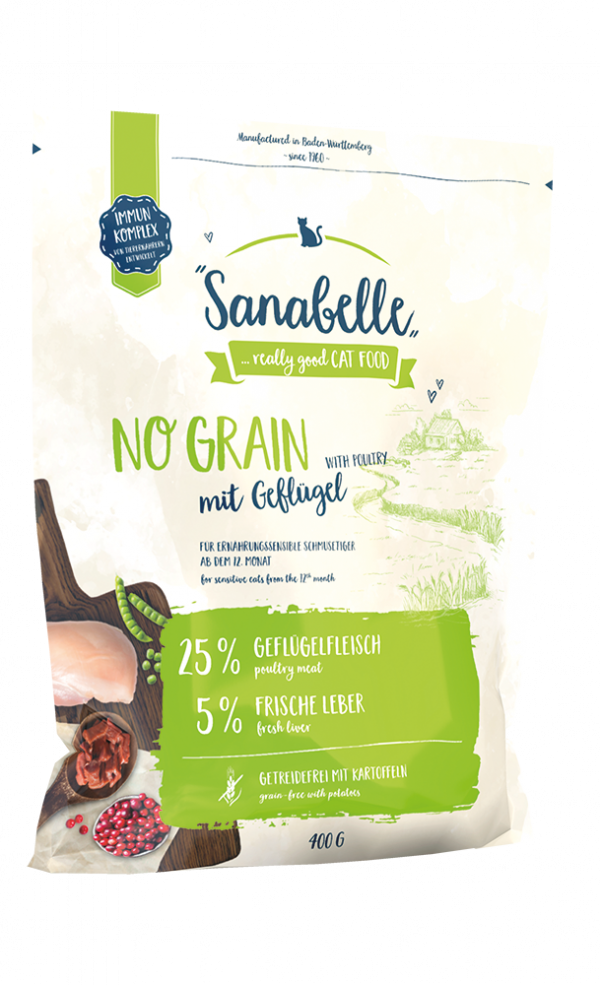 Sanabelle No Grain Geflügel 400g