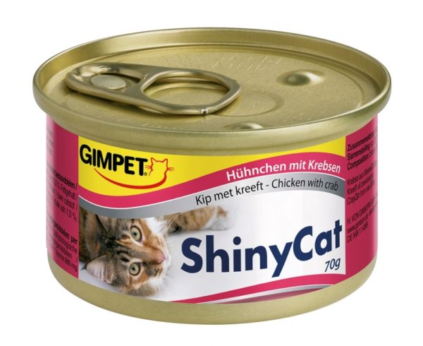 Gimpet ShinyCat Hühn Krebs70gD