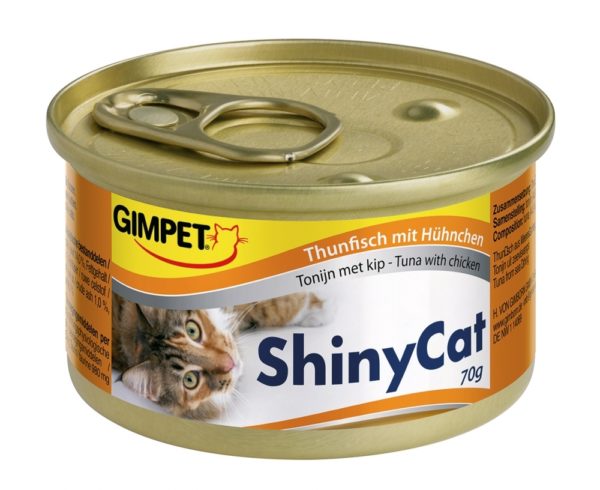 Gimpet ShinyCat Thun Hühn 70gD