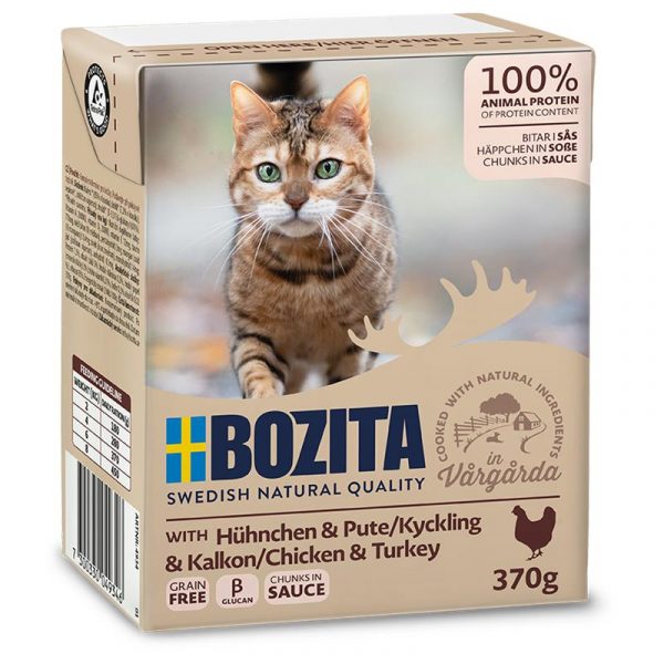 Bozita Cat Häp.Soße Huhn-Pute370gT