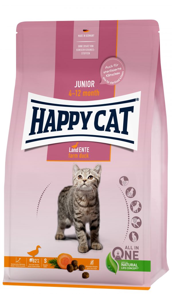 HappyCat Junior Land Ente 300g