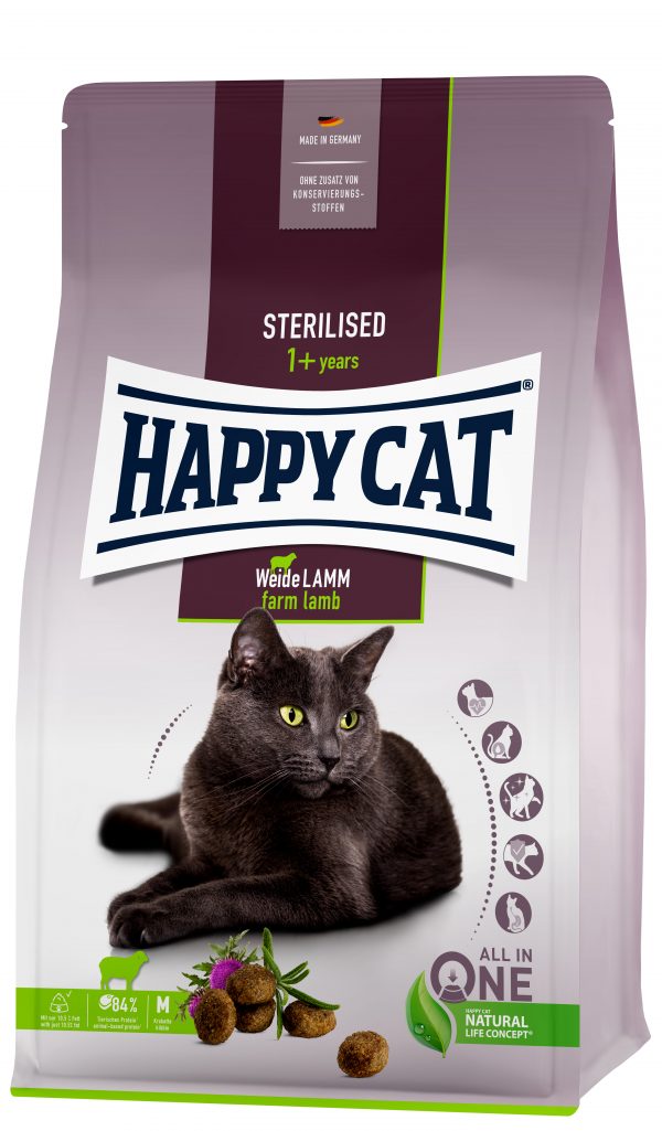 HappyCat Sterili Weide Lamm 1,3kg