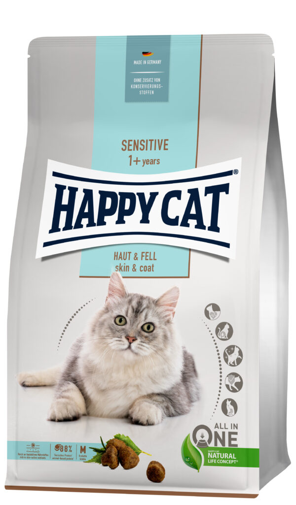 HappyCat Sensitive Haut&Fell 4kg