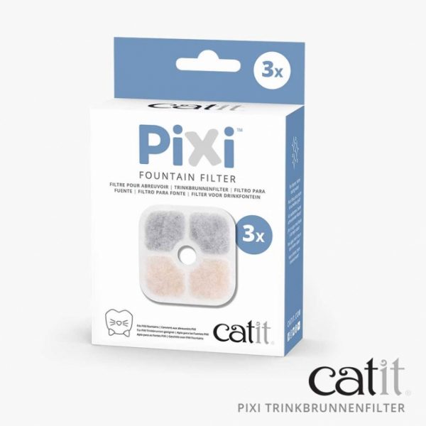 Catit PIXI Trinkbrunnenfilter - 3er Pack – Bild 6