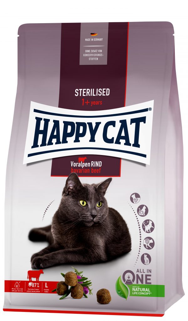 HappyCat Sterili Voralpen Rind 300g