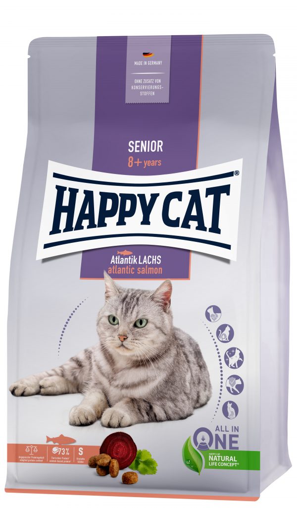 HappyCat Senior Atlantik Lachs 1,3kg