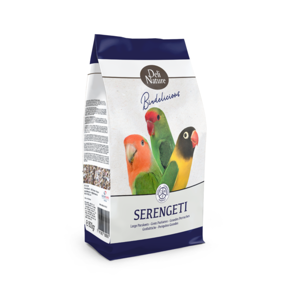 Deli Nature BIRDELICIOUS GROSS-SITTICHE SERENGETI 800g