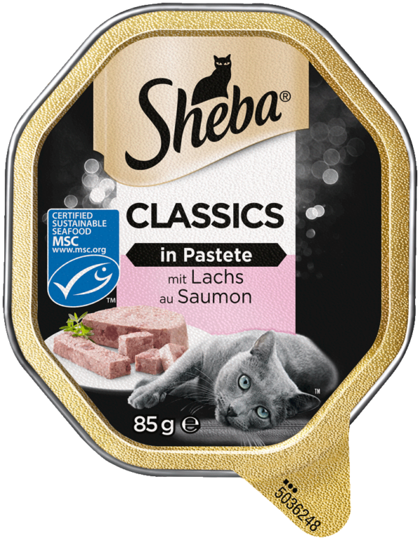 Sheba Classics Lachs 85gS