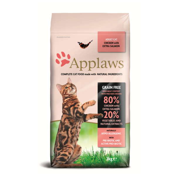 Applaws  Cat Trockenfutter Huhn & Lachs 2kg