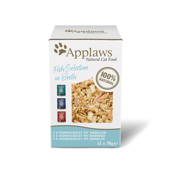 Applaws  Cat MP Fisch Selection 12x70g