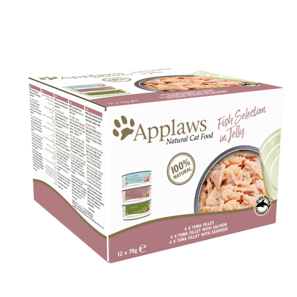 Applaws  Cat MP Fisch Selection in Gelee 12x70g