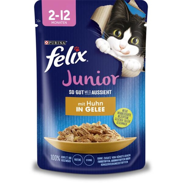 Felix So gut wie es aussieht Huhn Gelee Junior 85gP