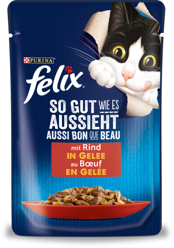 Felix So gut wie es aussieht Rind Gelee 85gP