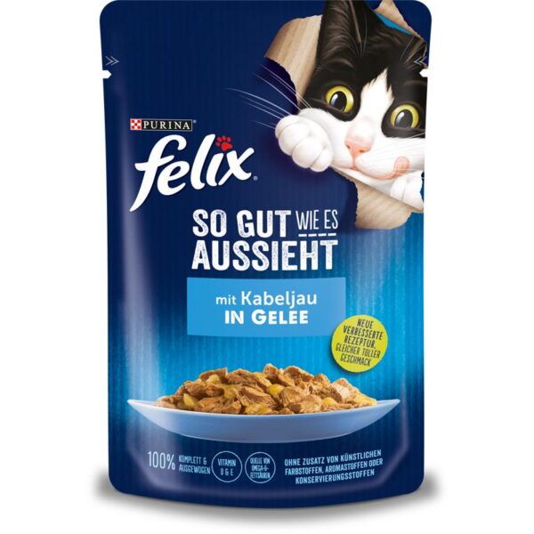 Felix So gut wie es aussieht Kabeljau Gelee 85gP